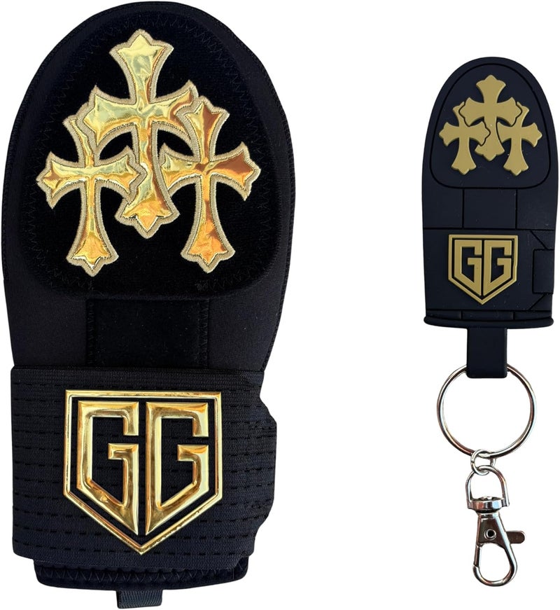 UTVGIANT Youth Baseball/Softball Sliding Mitt - Ice Cream Frosted Drip - Image 1